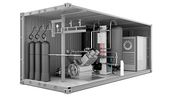 Модульная азотная компрессорная станция МКСА-1